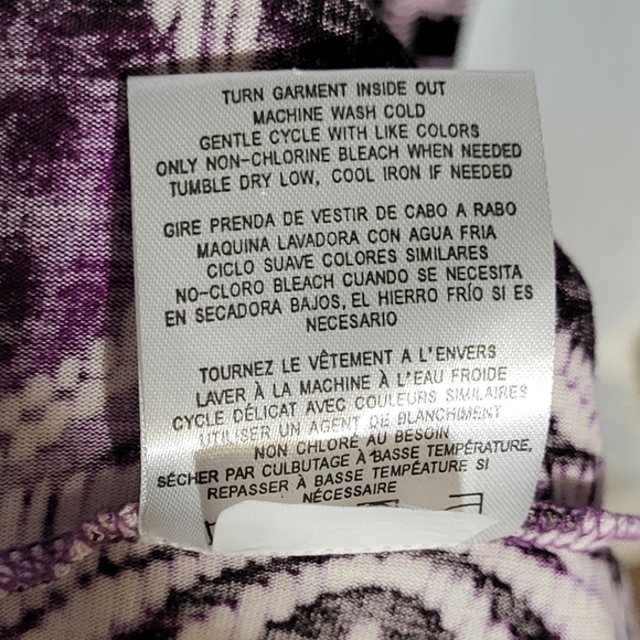 Ellen Tracy Women's Purple Cap Sleeve Sheath Maxi Dress Size Medium- EUC - Picture 10 of 10